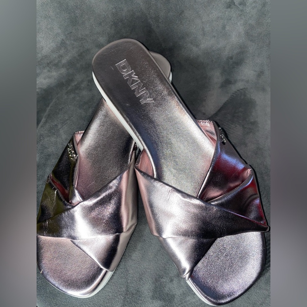 DKNY Rose Gold Sandals